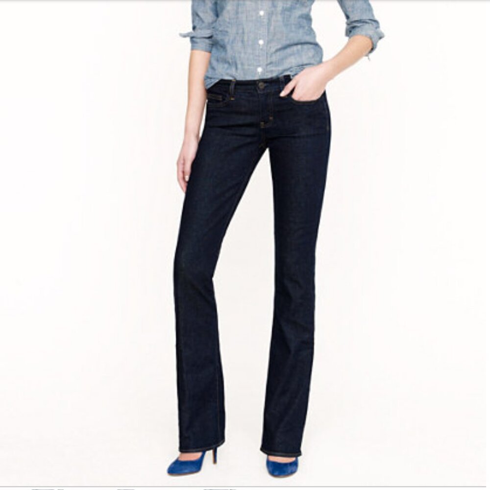 J.Crew Classic Rinse Bootcut Jeans 30 Regular